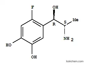 1,2-벤젠디올, 4-(2-아미노-1-히드록시프로필)-5-플루오로-, [R-(R*,S*)]-(9CI)