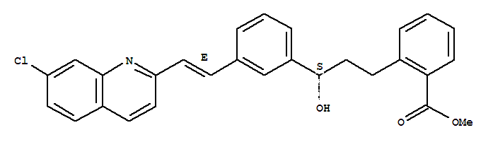 methyl(S,E)-2-(3-(3-(2-(7-chloroquinolin-2-yl)vinyl)phenyl)-3-hydroxypropyl)benzoate