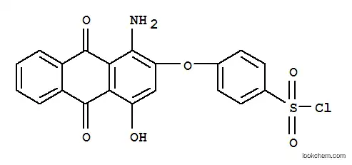 4-[[(1-アミノ-9,10-ジヒドロ-4-ヒドロキシ-9,10-ジオキソアントラセン)-2-イル]オキシ]ベンゼンスルホニルクロリド