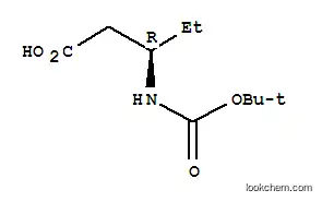 펜탄산, 3-[[(1,1-디메틸에톡시)카르보닐]아미노]-, (3R)-(9CI)