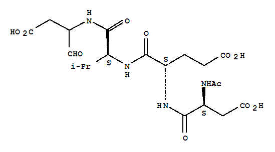 Ac-Asp-Glu-Val-Asp-aldehyde(pseudoacid)