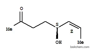 6-옥텐-2-온, 5-하이드록시-, [S-(Z)]-(9CI)