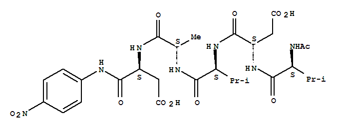 N-Acetyl-L-valyl-L-α-aspartyl-L-valyl-L-alanyl-N-(4-nitrophenyl)-L-α-asparagine