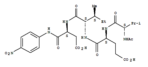 N-Acetyl-L-valyl-L-α-glutamyl-L-isoleucyl-N-(4-nitrophenyl)-L-α-asparagine