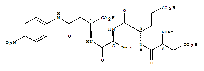 L-Asparagine,N-acetyl-L-α-aspartyl-L-α-glutamyl-L-valyl-N-(4-nitrophenyl)-