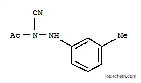 아세트산, 1- 시아 노 -2- (3- 메틸페닐) 히드라 지드