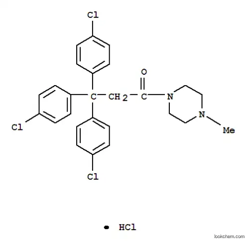1-메틸-4-[3,3,3-트리스(4-클로로페닐)프로피오닐]피페라지늄 클로라이드