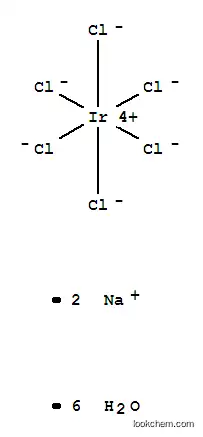 나트륨 헥사 클로로 이리 데이트 (IV) XNUMX 수화물