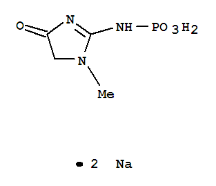 Disodium(1-methyl-4-oxoimidazolidin-2-ylidene)phosphoramidate