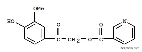 2-(4-히드록시-3-메톡시페닐)-2-옥소에틸 니코티네이트