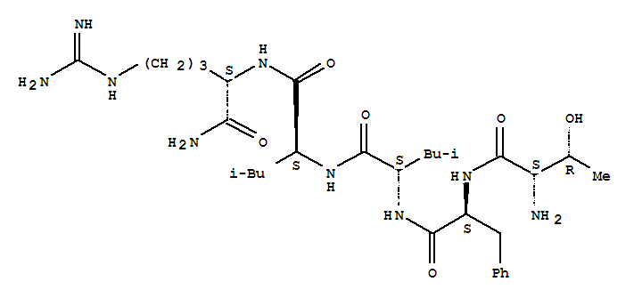 H-Thr-Phe-Leu-Leu-Arg-NH2