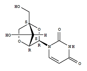 1-[2,5-Anhydro-4-C-(hydroxymethyl)-alpha-L-lyxofuranosyl]-2,4(1H,3H)-pyrimidinedione