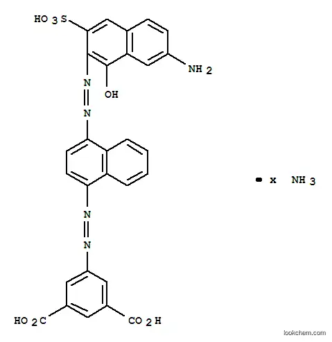 1,3-벤젠디카르복실산, 5-4-(7-아미노-1-히드록시-3-술포-2-나프탈레닐)아조-1-나프탈레닐아조-, 암모늄염
