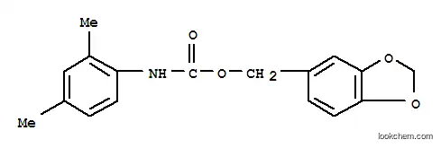 카르밤산, (2,4-디메틸페닐)-, 1,3-벤조디옥솔-5-일메틸 에스테르(9CI)
