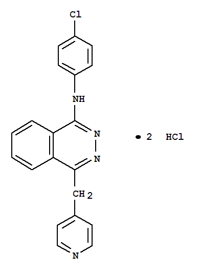 Vatalanib(PTK787)2HCl;ZK222584(cpg-79787)2HCl;N-(4-chlorophenyl)-4-(pyridin-4-ylmethyl)phthalazin-1-aminedihydrochloride