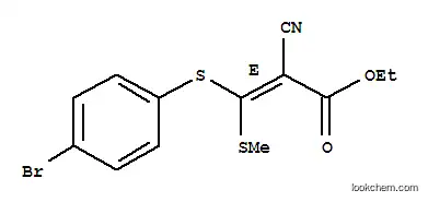 에틸3-(4-브로모페닐티오)-2-시아노-3-(메틸티오)아크릴레이트