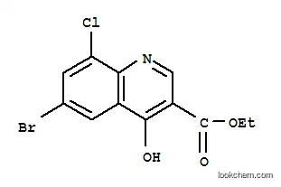 에틸 6-브로모-8-클로로-4-하이드록시-퀴놀린-3-카복실레이트