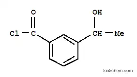 벤조일 클로라이드, 3-(1-하이드록시에틸)-(9CI)
