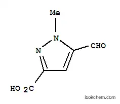 1H-피라졸-3-카르복실산, 5-포르밀-1-메틸-(9CI)