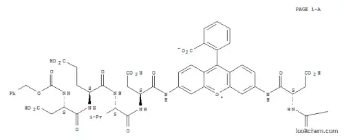 (Z-ASP-GLU-VAL-ASP)2-로다민 110