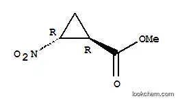 시클로프로판카르복실산, 2-니트로-, 메틸 에스테르, 트랜스-(8CI)