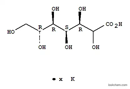 (2ξ)-D-gluco-ヘプトン酸/カリウム,(1:x)