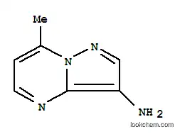 피라졸로[1,5-a]피리미딘-3-아민, 7-메틸-(9CI)