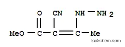 크로톤산, 2-시아노-3-히드라지노-, 메틸 에스테르(8CI)