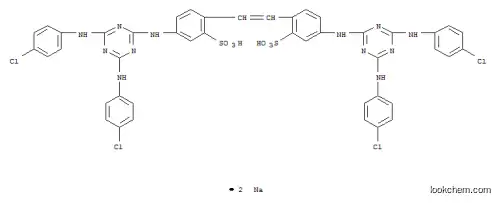 4,4′-ビス[4,6-ビス(p-クロロアニリノ)-s-トリアジン-2-イルアミノ]-2,2′-スチルベンジスルホン酸ジナトリウム