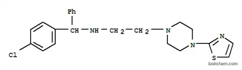 N-[(4-클로로페닐)페닐메틸]-4-(2-티아졸릴)-1-피페라진에탄아민