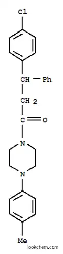 3-(p-クロロフェニル)-3-フェニル-1-[4-(p-トリル)-1-ピペラジニル]-1-プロパノン