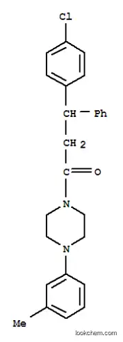 3-(p-クロロフェニル)-3-フェニル-1-[4-(m-トリル)-1-ピペラジニル]-1-プロパノン