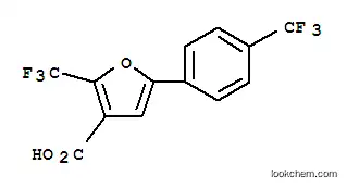 2-(트리플루오로메틸)-5-[4-(트리플루오로메틸)페닐]-3-퓨로익산