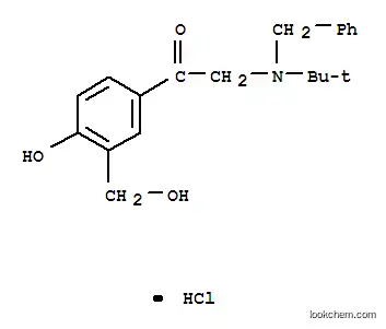 2-[tert-부틸(페닐메틸)아미노]-1-[4-히드록시-3-(히드록시메틸)페닐]염산염