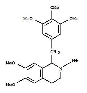 6,7-dimethoxy-2-methyl-1-(3,4,5-trimethoxybenzyl)-1,2,3,4-tetrahydroisoquinoline