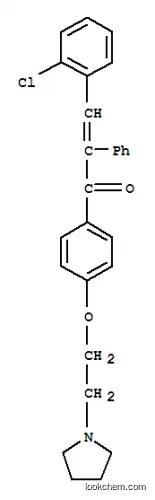 2-클로로-α-페닐-4'-[2-(1-피롤리디닐)에톡시]칼콘
