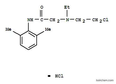 2-[(2-クロロエチル)エチルアミノ]-2′,6′-アセトキシリジド塩酸塩
