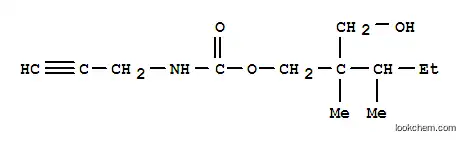 2-(히드록시메틸)-2,3-디메틸펜틸=2-프로피닐카르바메이트