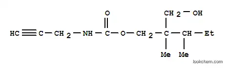 2-(ヒドロキシメチル)-2,3-ジメチルペンチル=2-プロピニルカルバマート