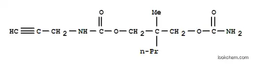 2-(카르바모일옥시메틸)-2-메틸펜틸=2-프로피닐카르바메이트