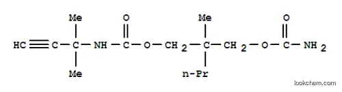 N-(1,1-ジメチル-2-プロピニル)カルバミド酸2-(カルバモイルオキシメチル)-2-メチルペンチル