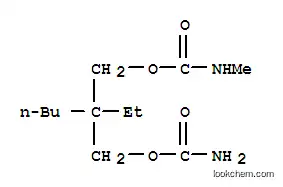N-메틸카르밤산 2-(카르바모일옥시메틸)-2-에틸헥실 에스테르
