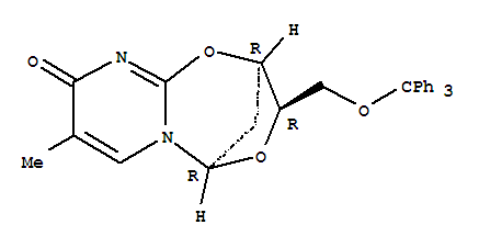 5'-Trityl-2'-deoxy-2,3'-didehydrothymidine