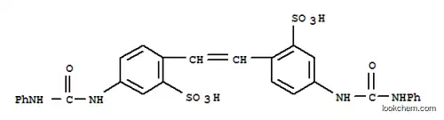 2,2′-(1,2-エテンジイル)ビス[5-[[(フェニルアミノ)カルボニル]アミノ]ベンゼンスルホン酸]