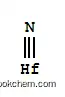 Molecular Structure of 25817-87-2 (Hafnium nitride (HfN))