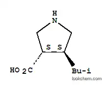 (3S,4S)-4-이소부틸피롤리딘-3-카르복실산