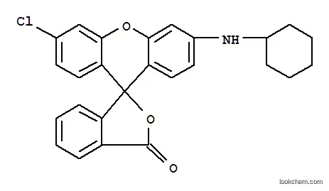3'-クロロ-6'-(シクロヘキシルアミノ)-3H-スピロ[2-ベンゾフラン-1,9'-キサンテン]-3-オン
