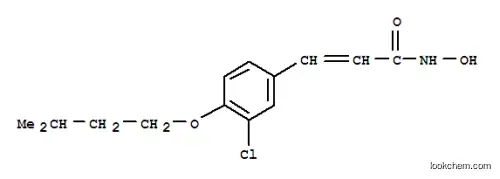 3-(3-クロロ-4-イソペンチルオキシフェニル)-2-プロペンヒドロキサム酸