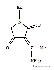 2,4-피롤리딘디온, 1-아세틸-3-(1-아미노에틸리덴)-