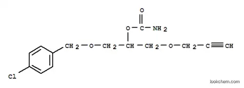 1-[(p-클로로벤질)옥시]-3-(2-프로피닐옥시)-2-프로판올 카바메이트